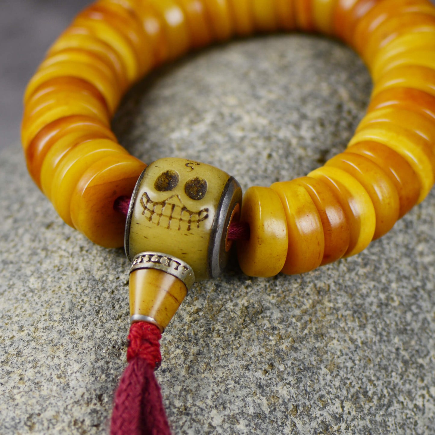 Vajra Tibetan Yak Bone Bracelet