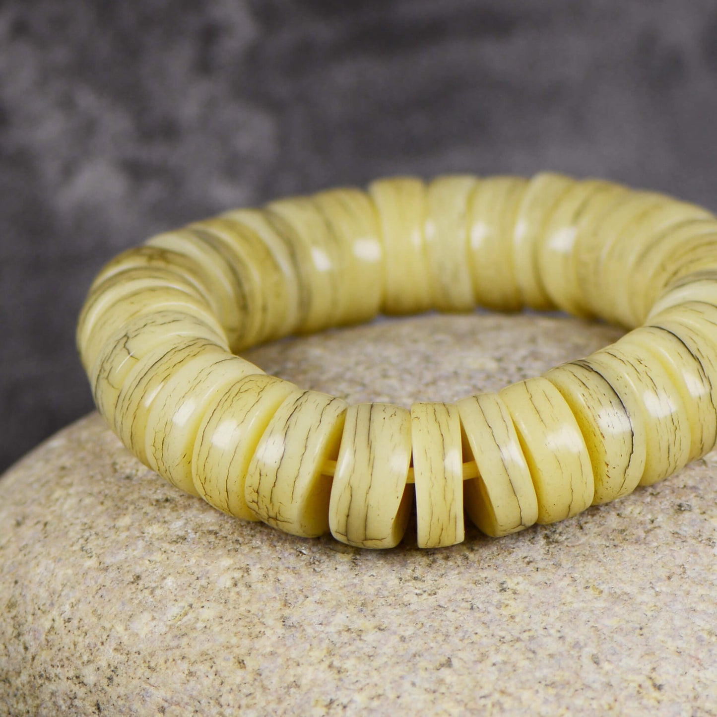 Vajra Tibetan Yak Bone Bracelet