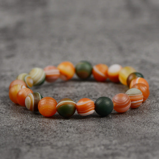Vajra Alxa Natural Agate Bracelet