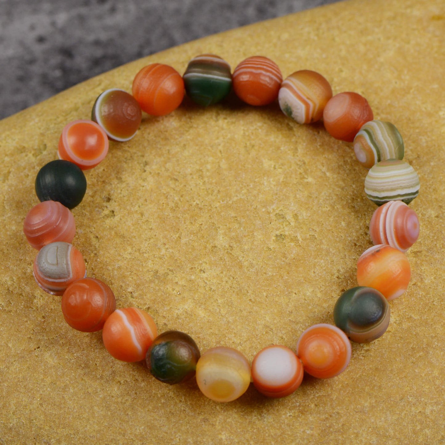 Vajra Alxa Natural Agate Bracelet