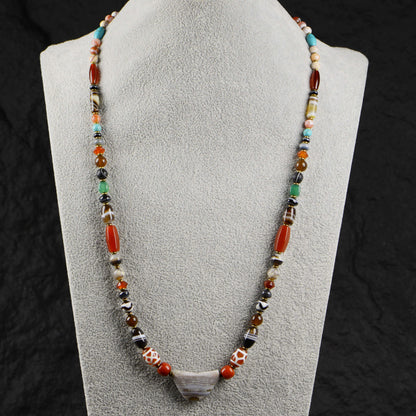 Vajra Multicolor Agate Necklace