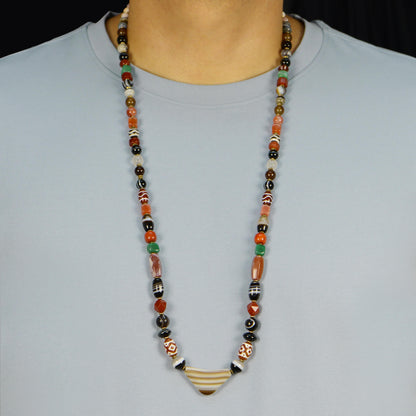 Vajra Multicolor Agate Necklace
