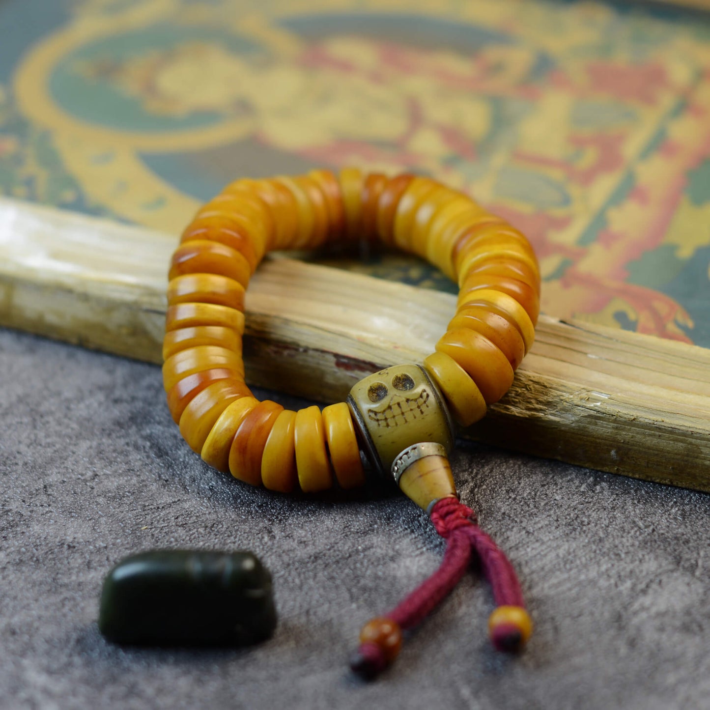 Vajra Tibetan Yak Bone Bracelet
