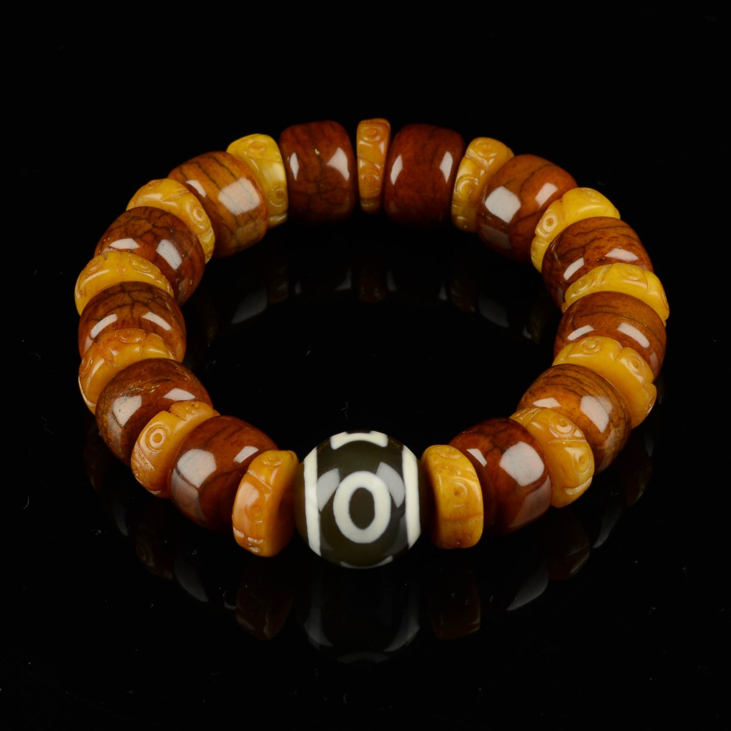 Vajra Tibetan Yak Bone Bracelet