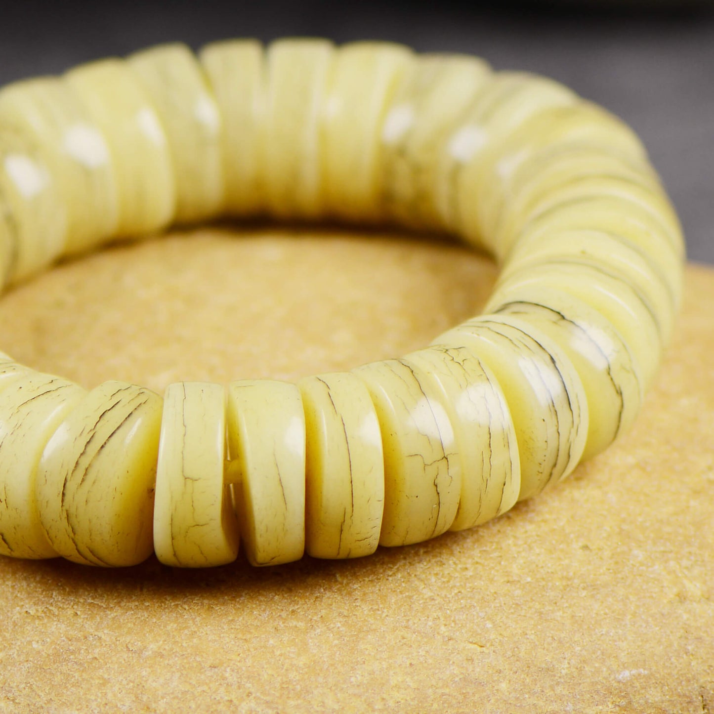 Vajra Tibetan Yak Bone Bracelet
